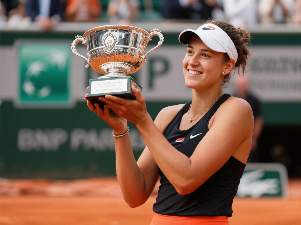 高夫逆袭夺首座法网女单冠军荣耀