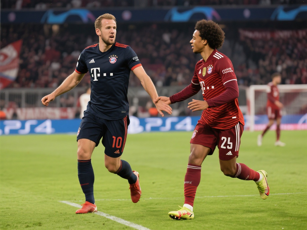 拜仁3-2逆转胜，终结2轮不胜，凯恩双亮眼表现助力萨内双响爆发